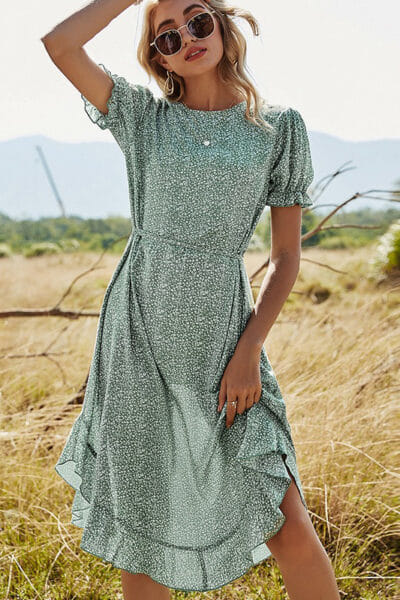 Boho-Kleid-gruen-im-Landhausstil