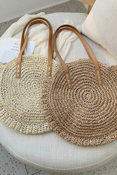 TASCHE AUS GEWEBTEM PAILLAN boho CHIC