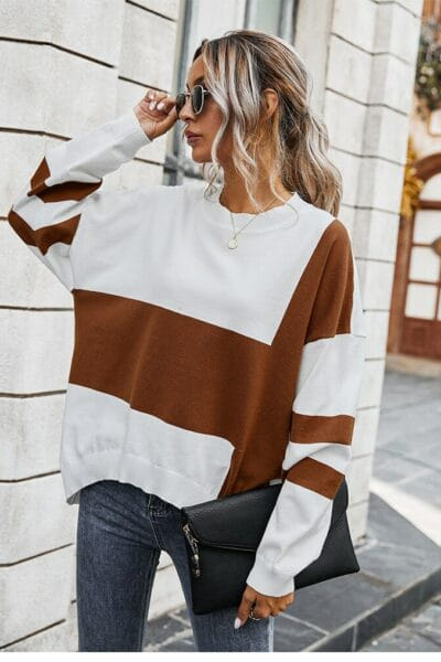 Damen Pullover mit langem Ärmel