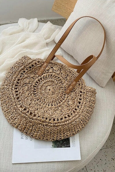 TASCHE AUS GEWEBTEM PAILLIUM boho CHIC