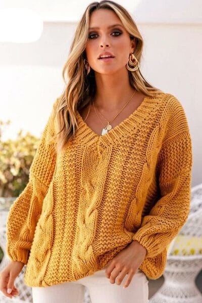 Pullover boho Chic Frau