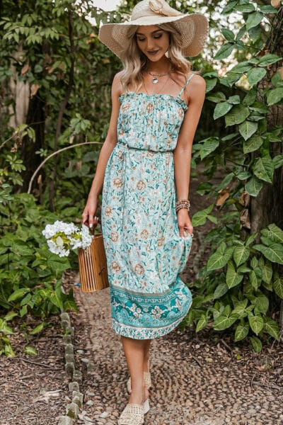 Boho-Kleid Hippie Style