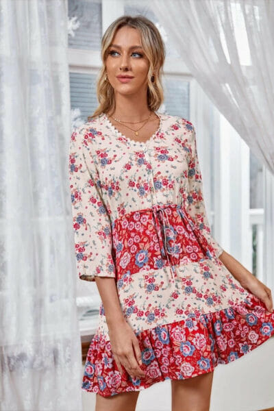 ROMANTIKER Boho-Kleid