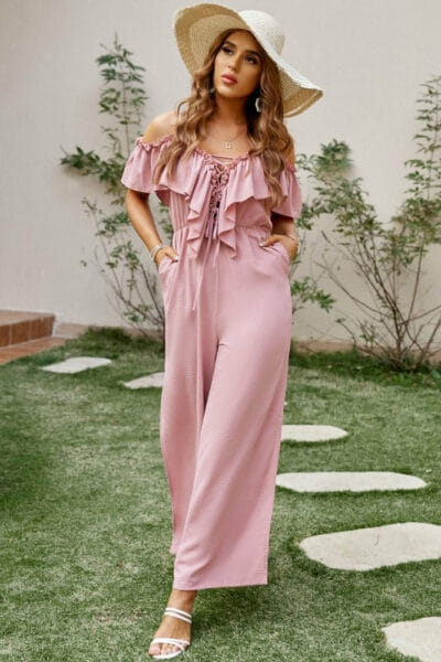 Boho Jumpsuit Rosa