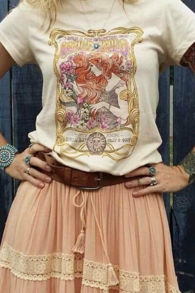 T-Shirt Hippie Chic