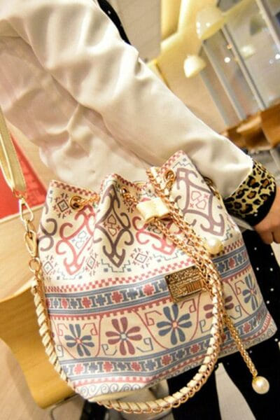 TASCHE EIMER BOHO CHIC