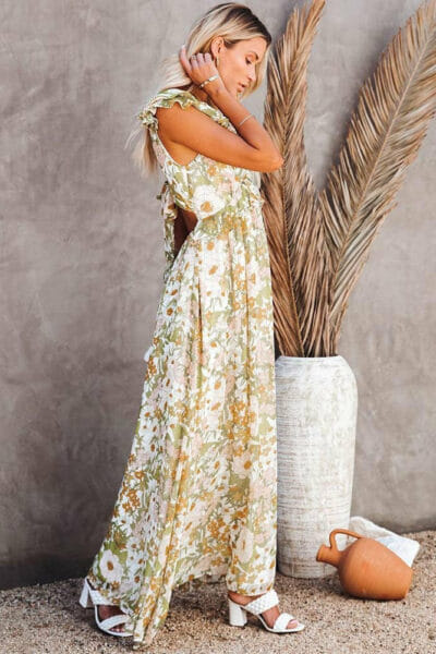 MAXI Boho-Kleid VINTAGE